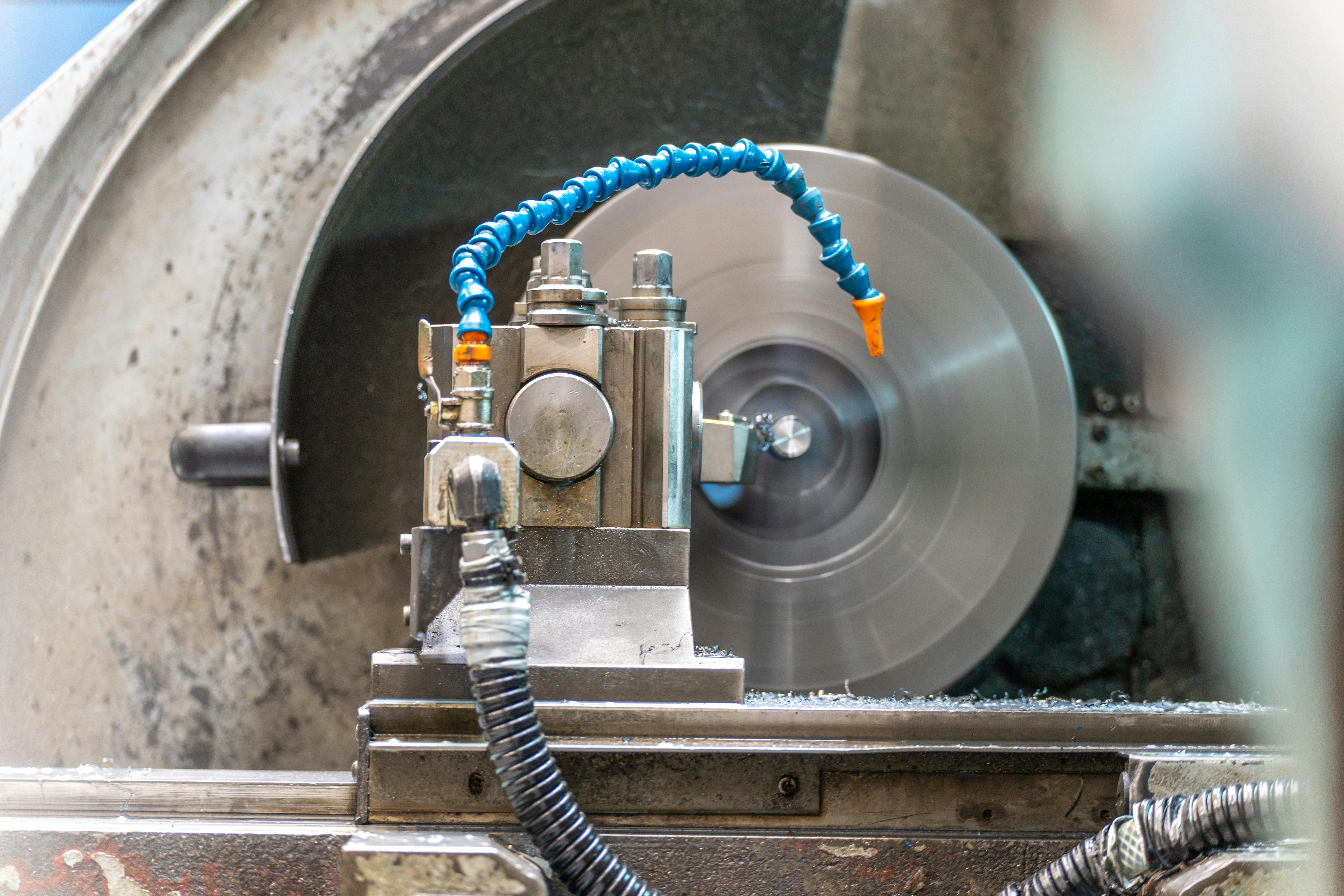 Industrial machine on a factory floor, manufacturing automation by ReIntellex