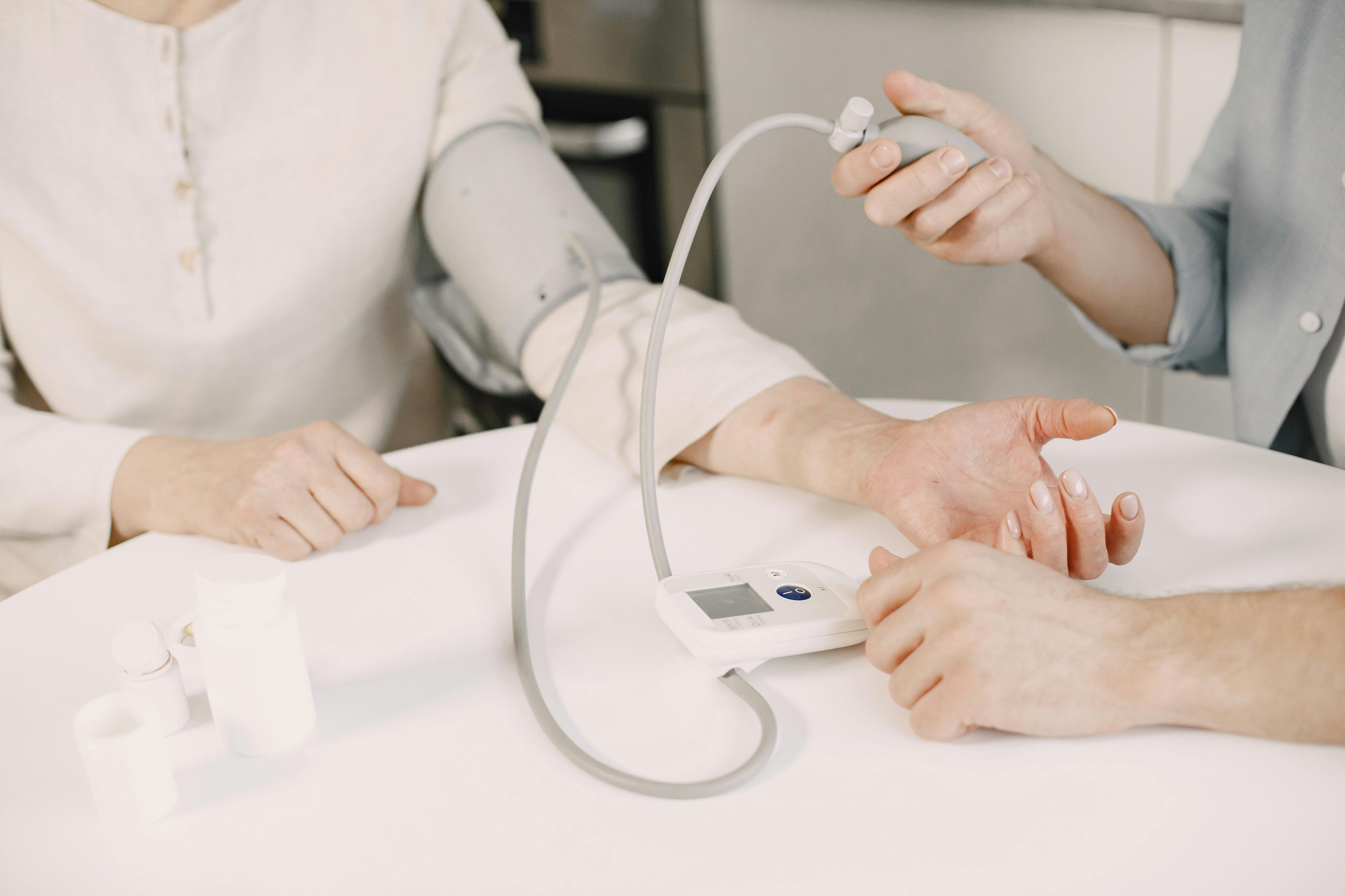Healthcare professional with a patient, healthcare automation by ReIntellex